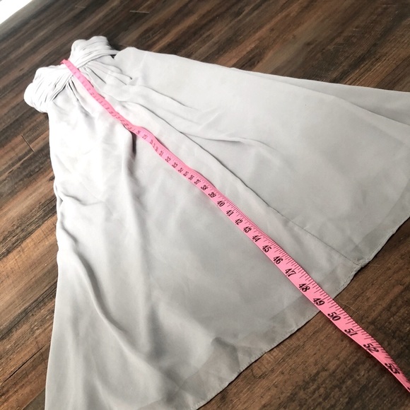 David's Bridal Mercury Chiffon F15555 - Picture 8 of 8